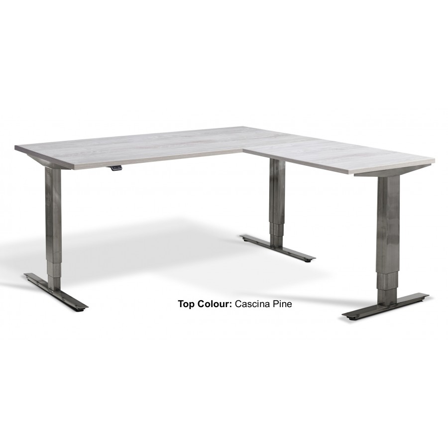 Forge Corner Triple Motor Height Adjustable Desk